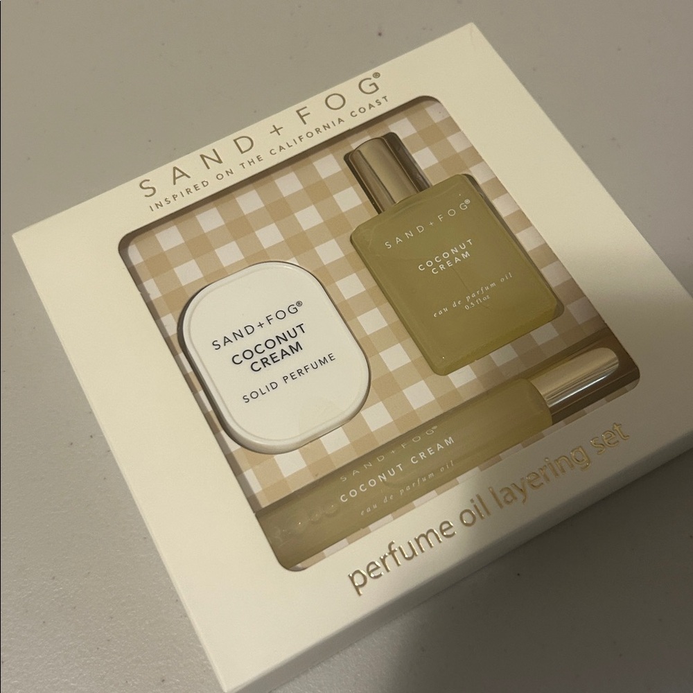 Coconut Cream Oil Set